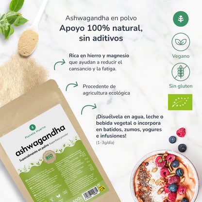 Ashwagandha-Pulver ECO Planeta Huerto 500 g