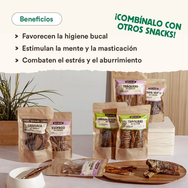 Morditore naturale pelle di cavallo Wild Balance 100 g