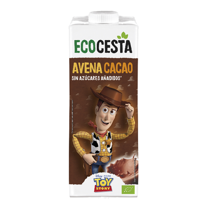 Bevanda vegetale di avena con cacao biologico, 1L Ecocesta