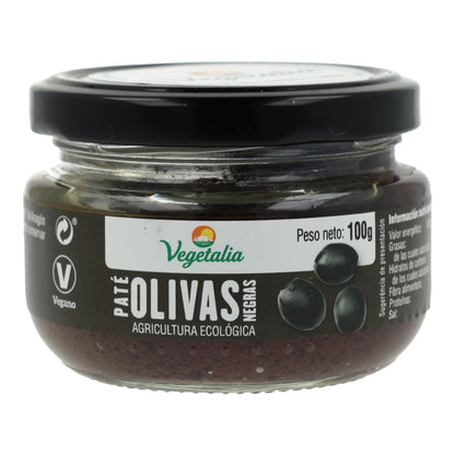 Paté di olive nere BIO Vegetalia 100 g