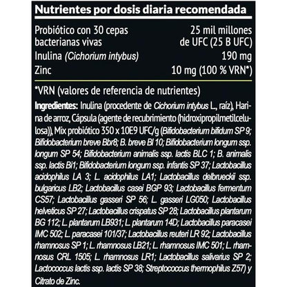 Probull probiotyk 30 szczepów Paleobull 60 kapsułek