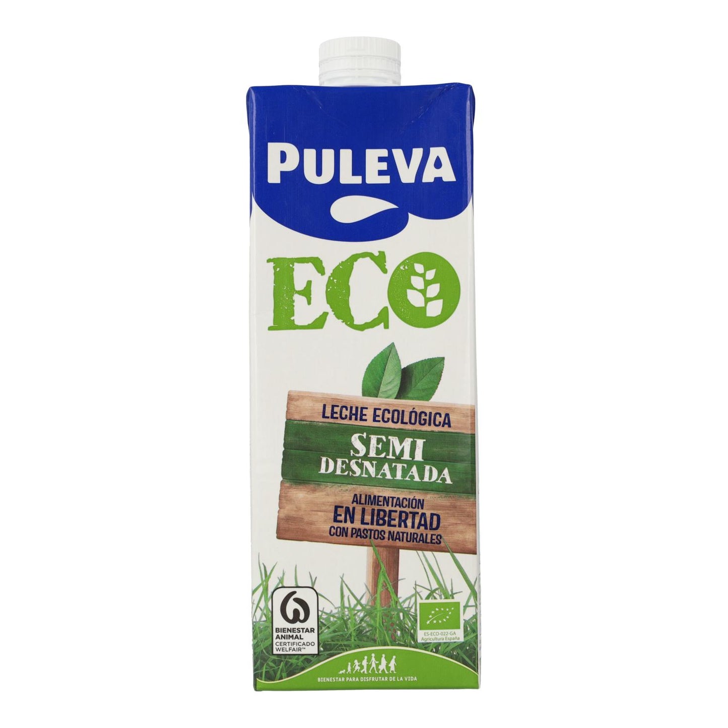 Biologische halfvolle melk Puleva, 1 l
