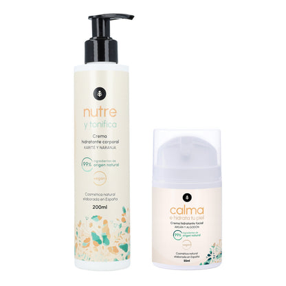 Planeta Huerto facial + body moisturising cosmetics pack