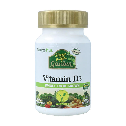 Vitamina D3 Garden Nature's Plus, 60 compresse