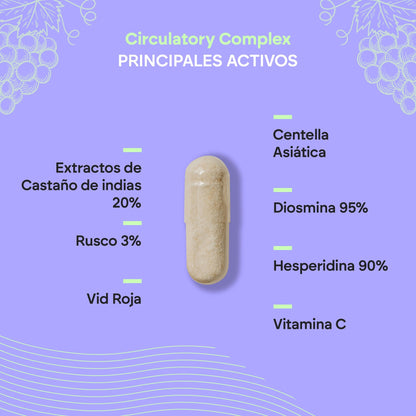 Nutralie Circulatory Complex mit Diosmin und Hesperidin 60 Kapseln