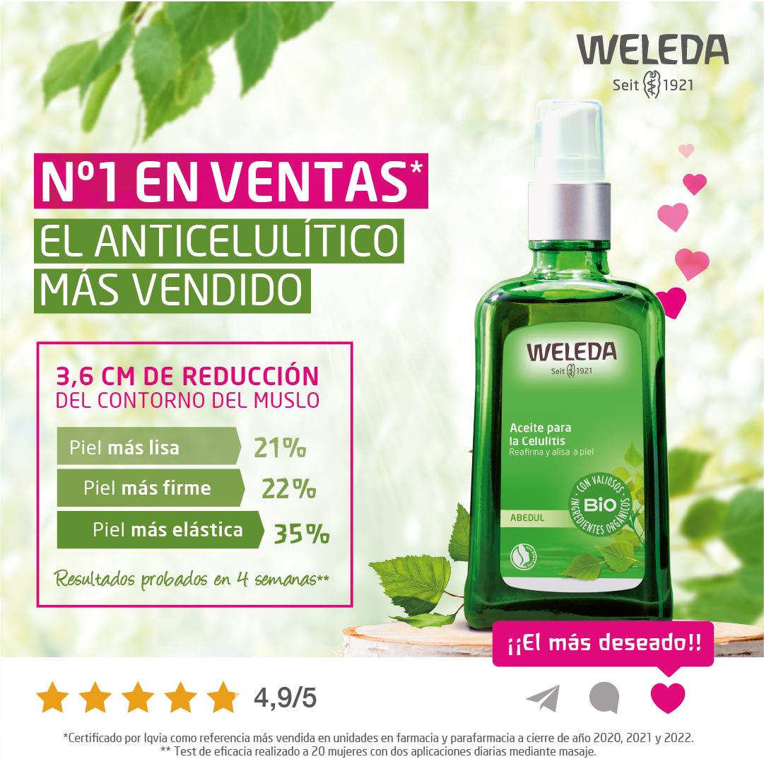Olio anticellulite alla betulla Weleda 100 ml