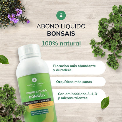 Concime liquido per bonsai Planeta Huerto 1 l