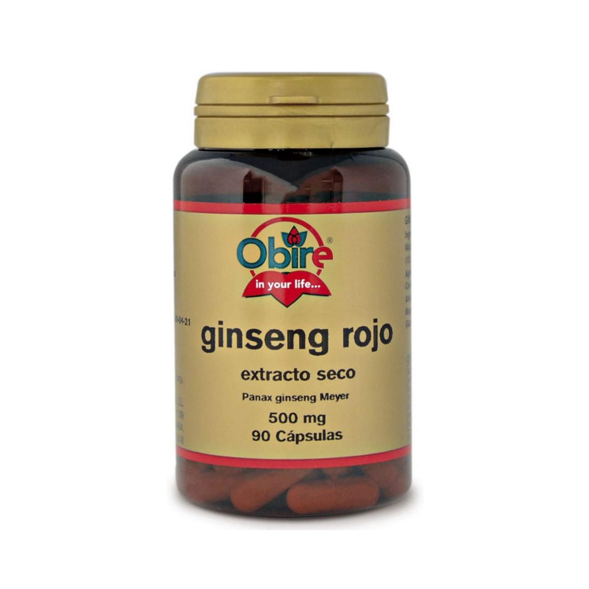 Roter Ginseng 500 mg Obire, 90 Kapseln