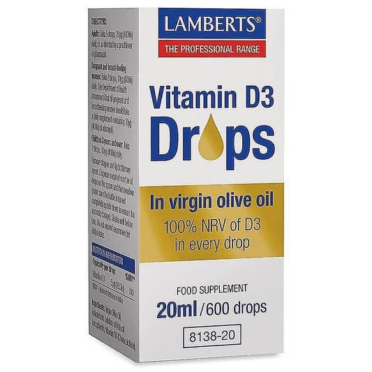 Vitamina D3 gocce, Lamberts