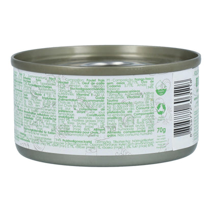 Zestaw 24x Kit Cat Puszka Gravy - Kurczak i jajko przepiórcze 70 g Mokra karma dla kotów w sosie