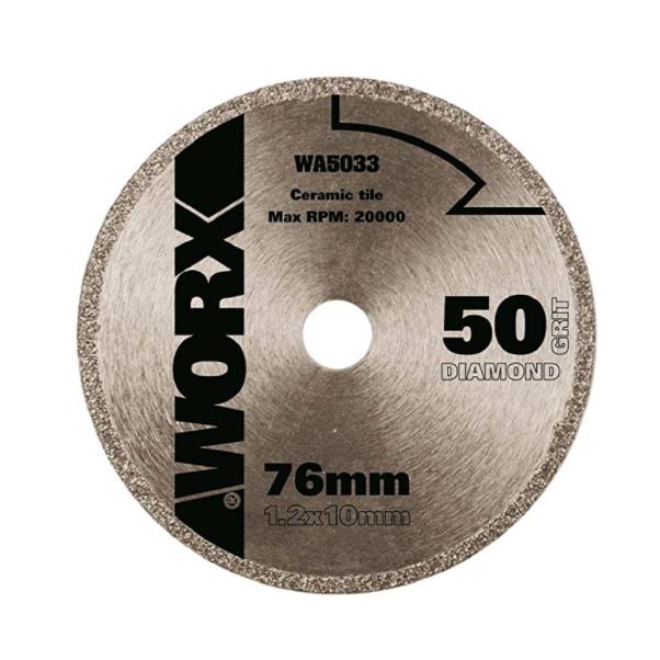Disque diamant 76 mm pour WX801 - Worx