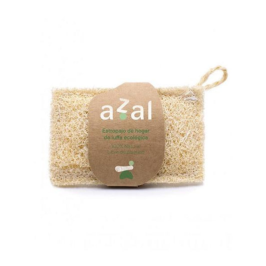 Éponge loofah Azal 12 x 7 cm avec poignée ergonomique