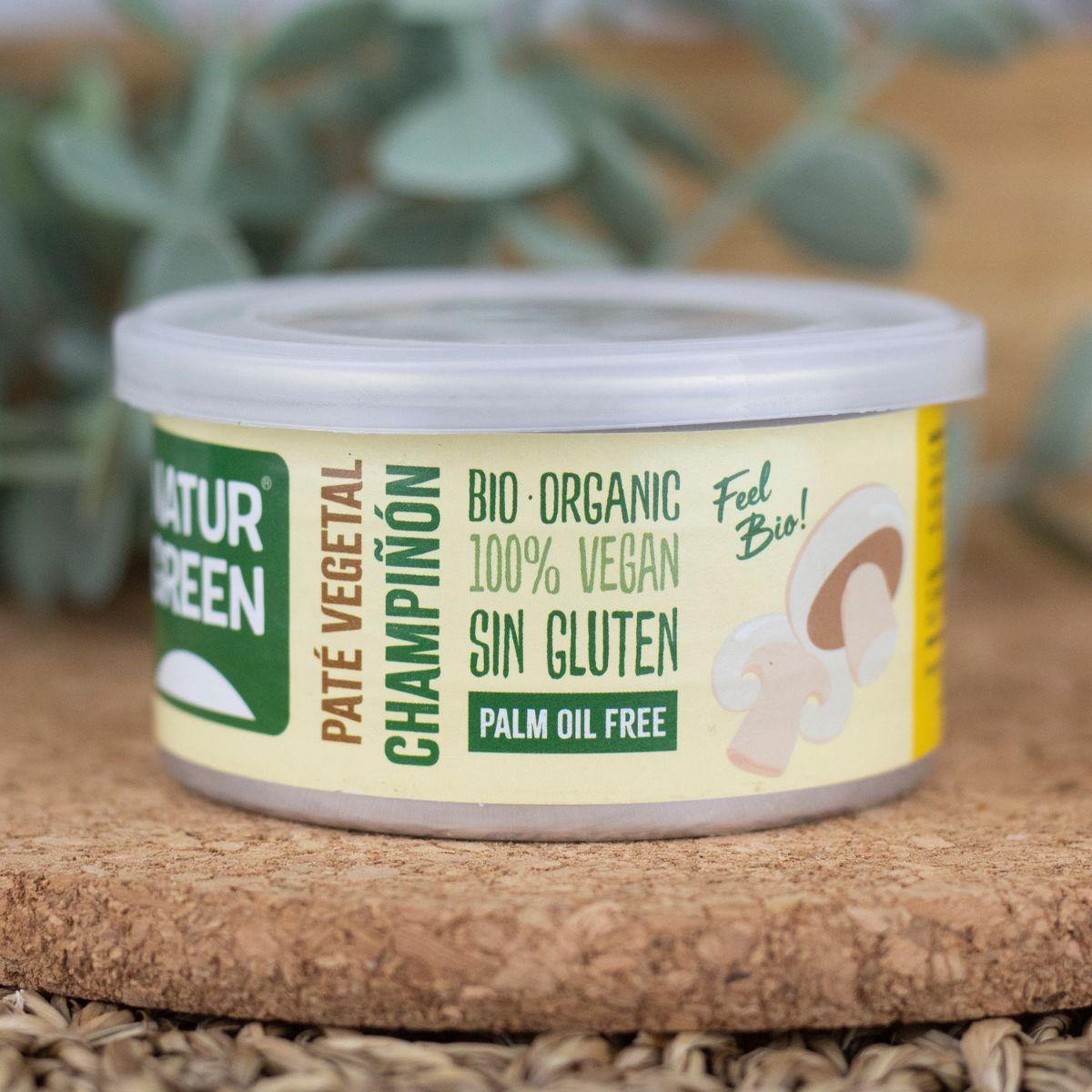 Pâté aux champignons bio Naturgreen 125 g