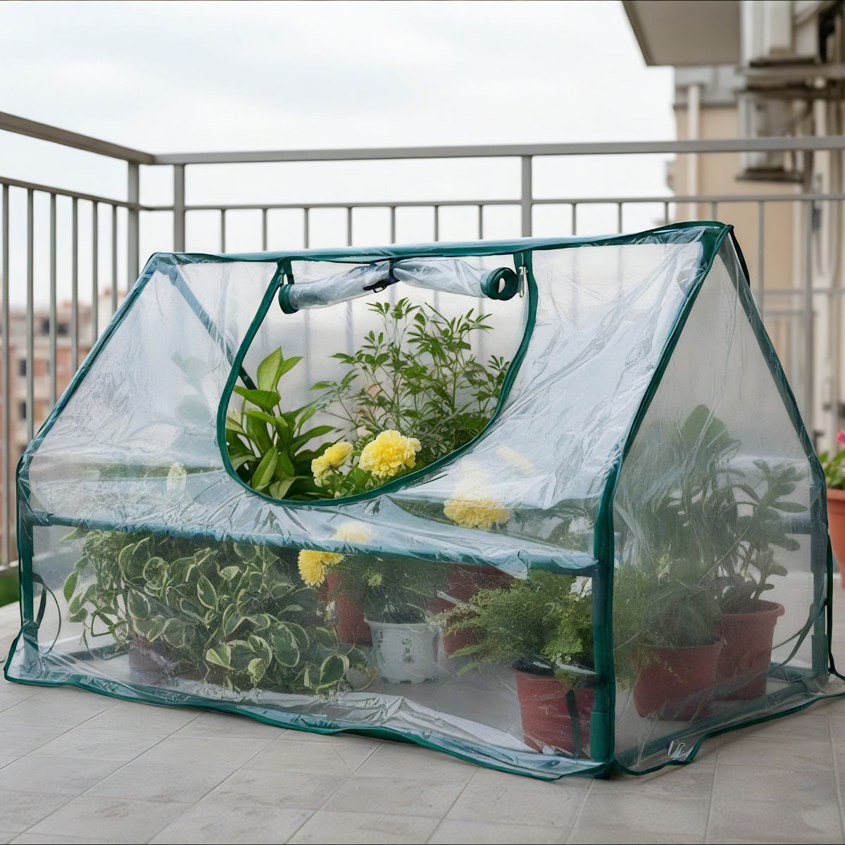Mini serre de sol PVC Biotop 100 x 60 cm