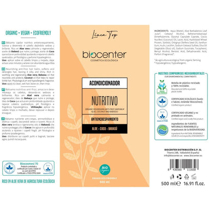 Top BIO-Conditioner, nährend, gegen krauses Haar Biocenter 500 ml