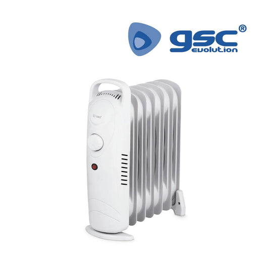 GSC Mini-radiatore ad olio 600 W 7 elementi