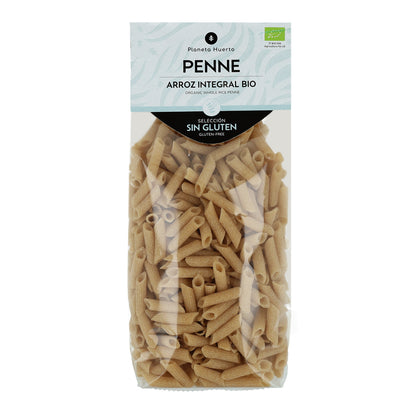 Glutenvrije ECO-macaroni van volkorenrijst Planeta Huerto 500 g