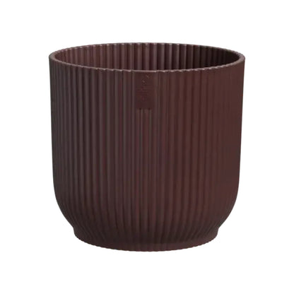 Elho burgundy red recycled Winery plant pot 16 cm