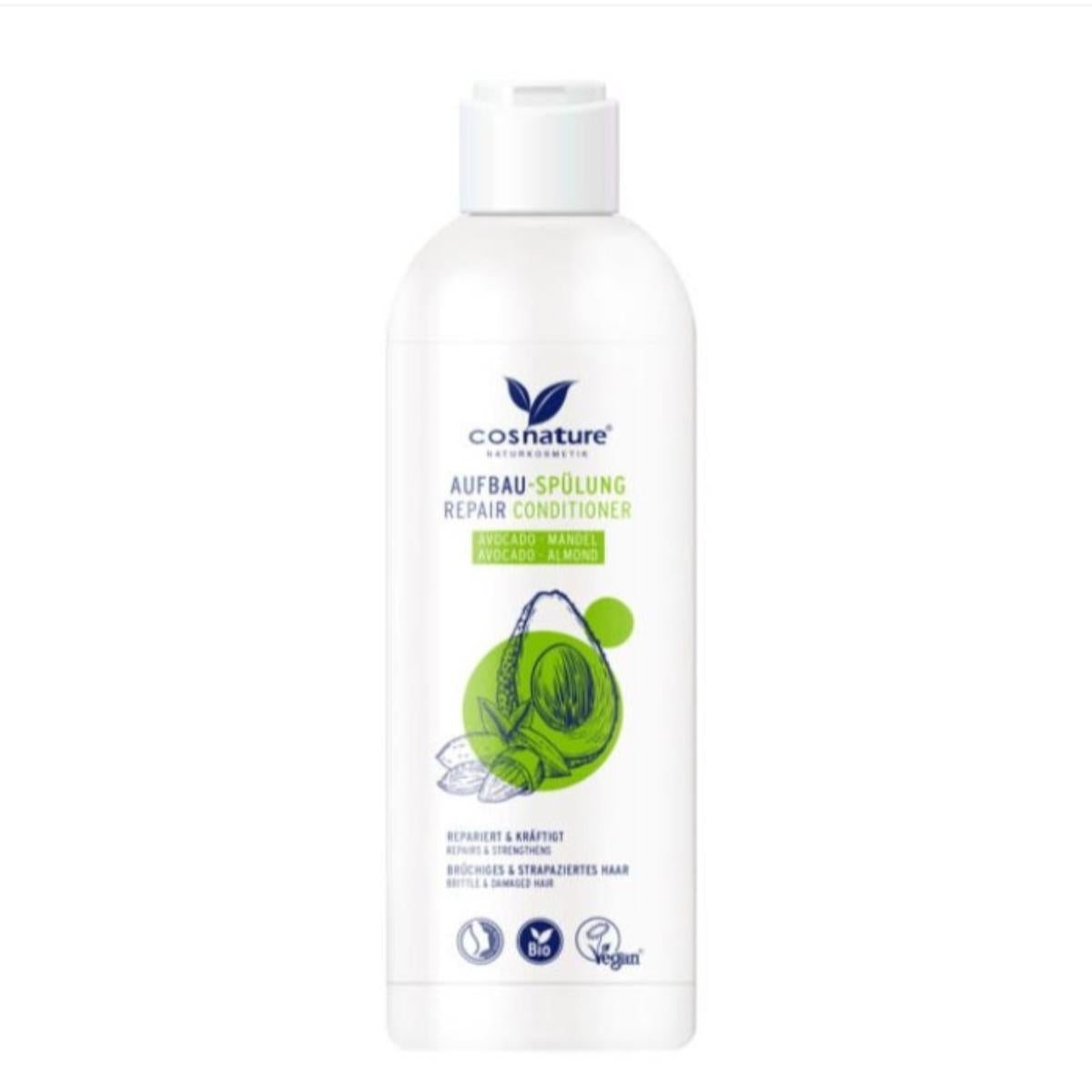 Reparierende Haarspülung mit Mandeln und Avocado BIO Cosnature 250 ml