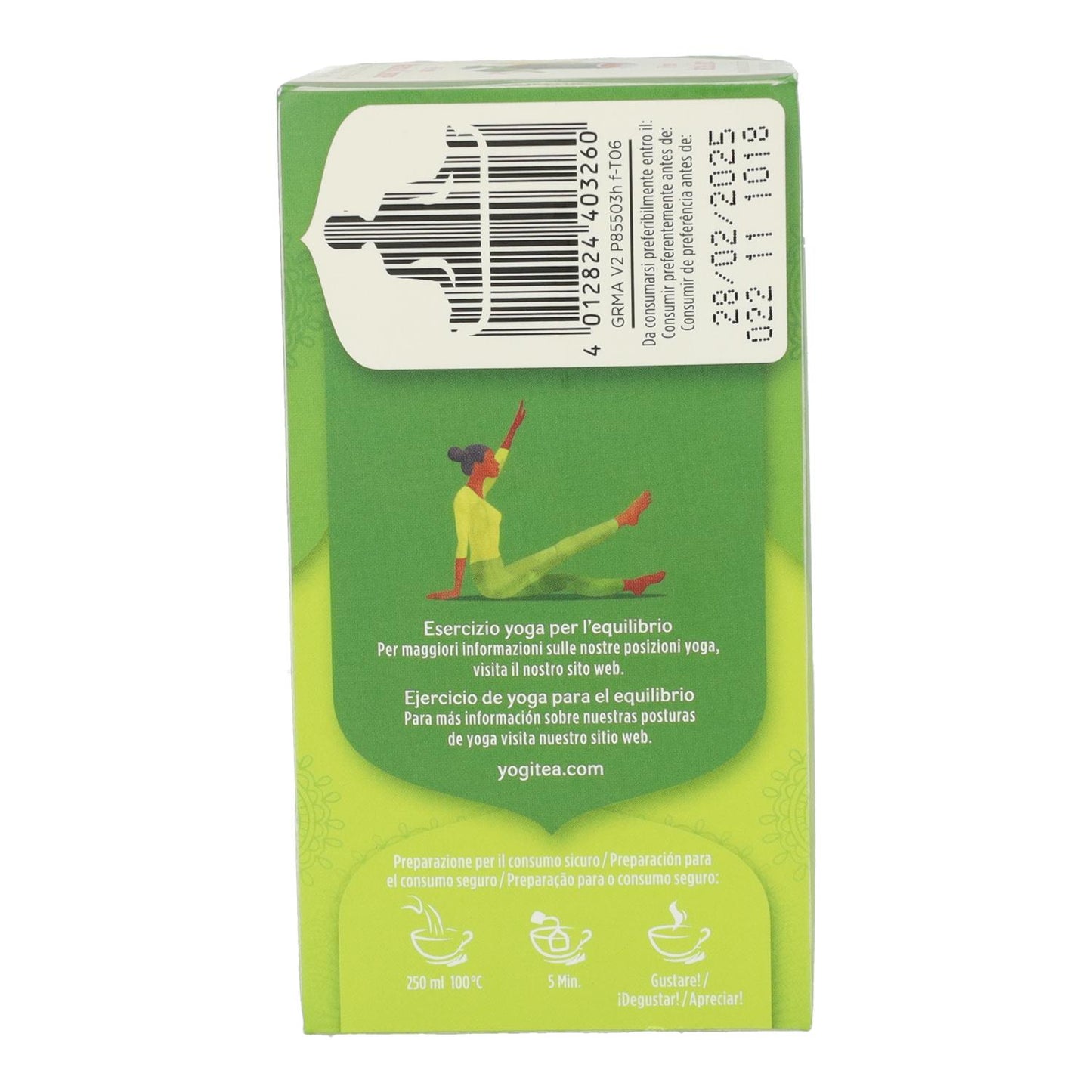 Yogi Tea BIO Tè verde e Matcha al limone, 17 bustine