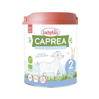 2-pack Caprea 2 getmjölk (6 till 12 månader) Ekologisk 800 g. Babybio