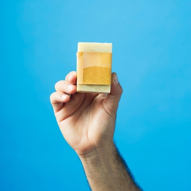 Natürliche Seife mit Bio-Orangenöl aus Erdmandeln Mon Orxata 100 g