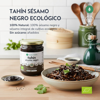 Tahini au sésame noir ECO Planet Garden 350 g