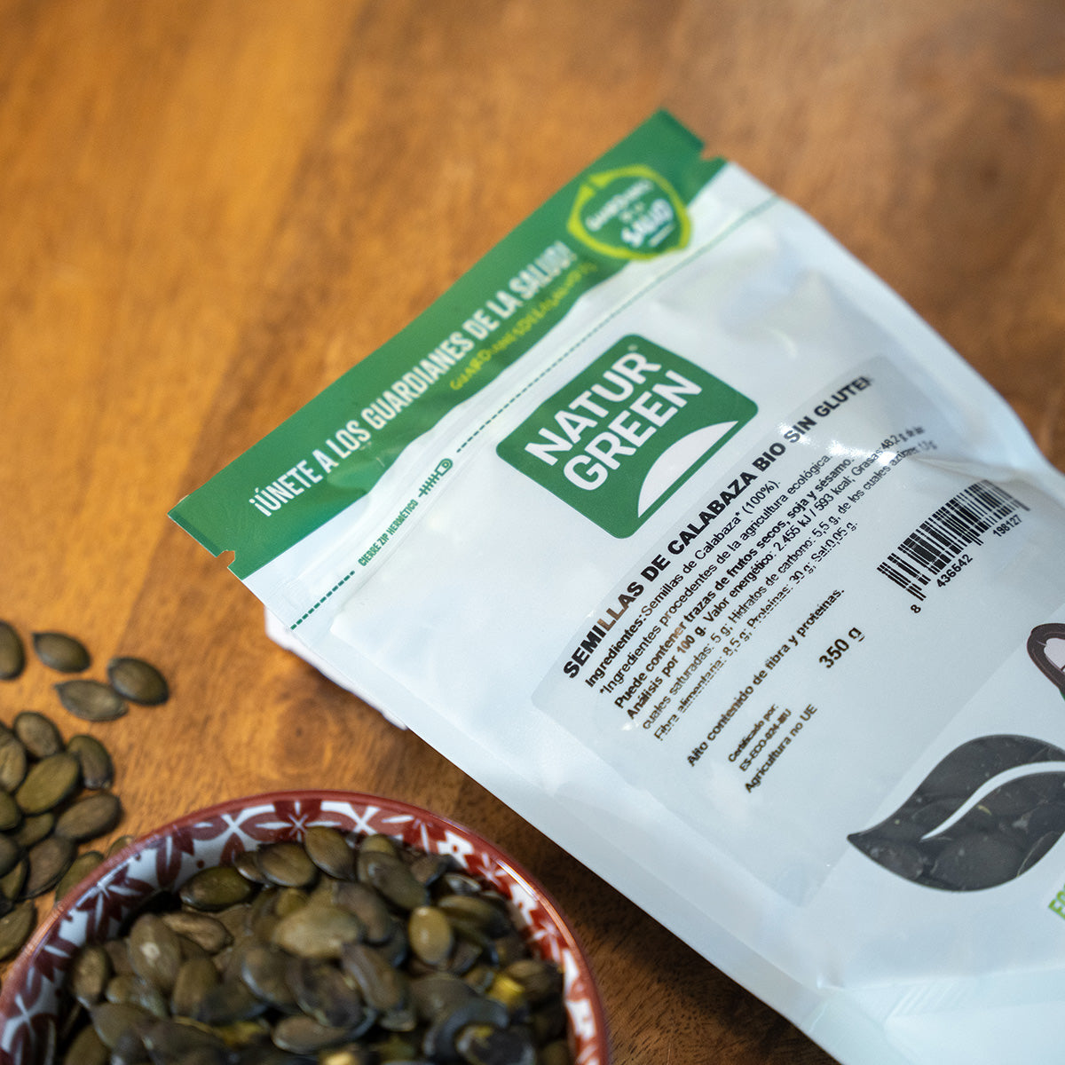 Naturgreen Organic Pumpkin Seeds 350 g