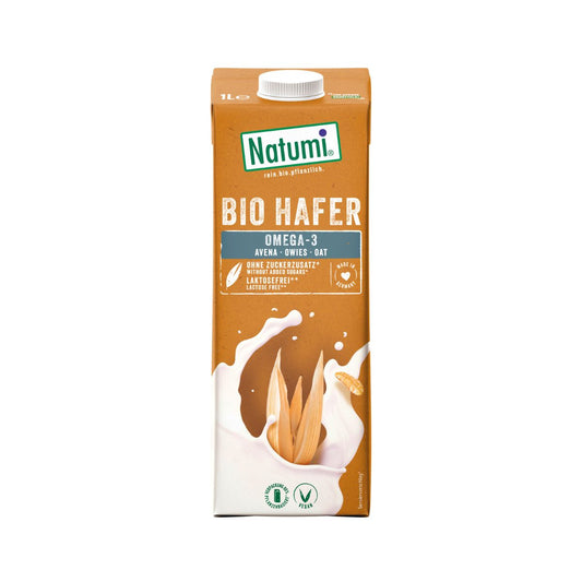 Bevanda all'avena con Omega 3 BIO Natumi 1 L
