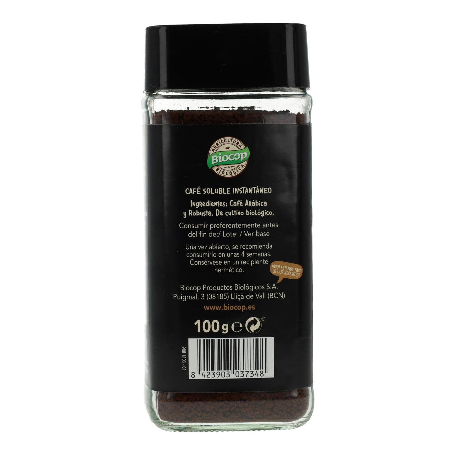Biocop Instant Soluble Coffee 100 g
