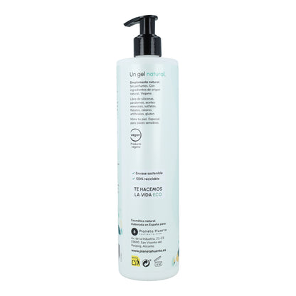 Unscented cosmetic pack: Gel, Shampoo and Conditioner Planeta Huerto