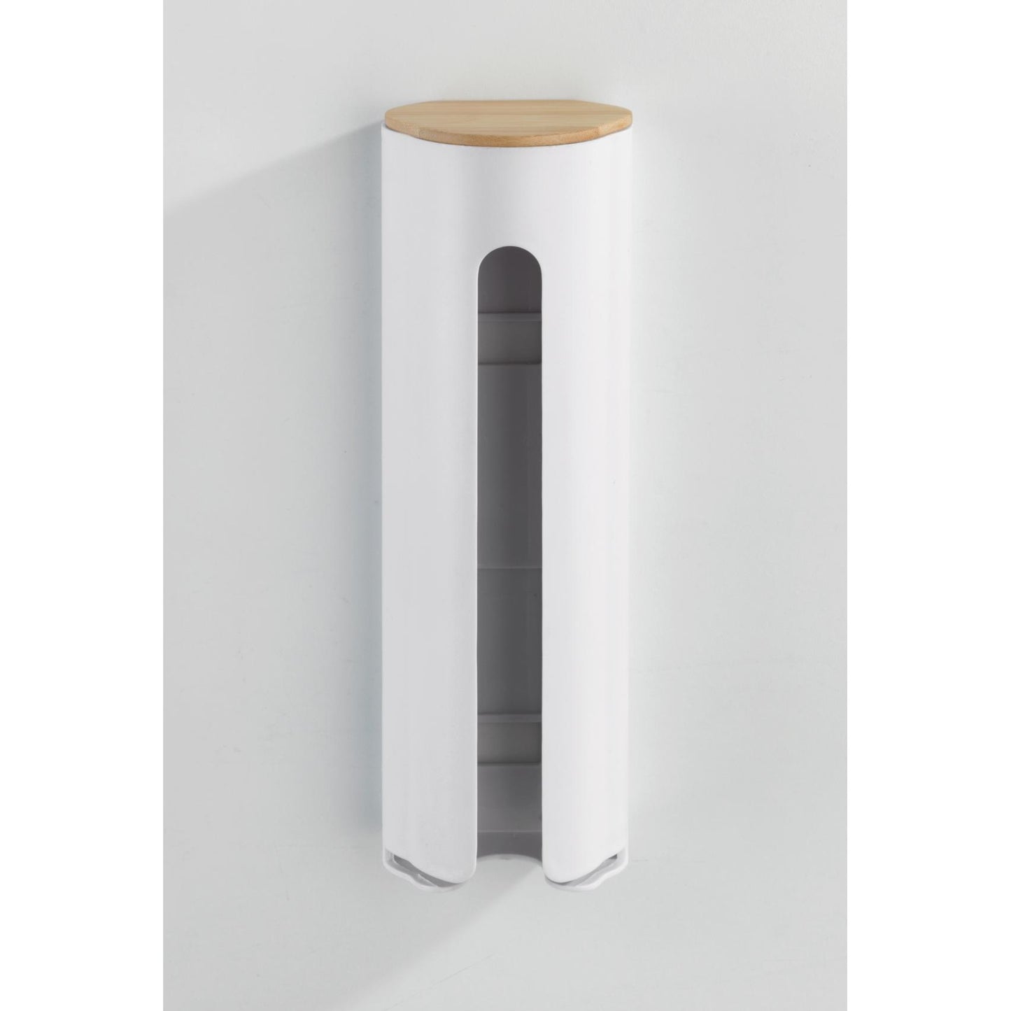 Scatola per dischetti di cotone Laresa bianco Wenko