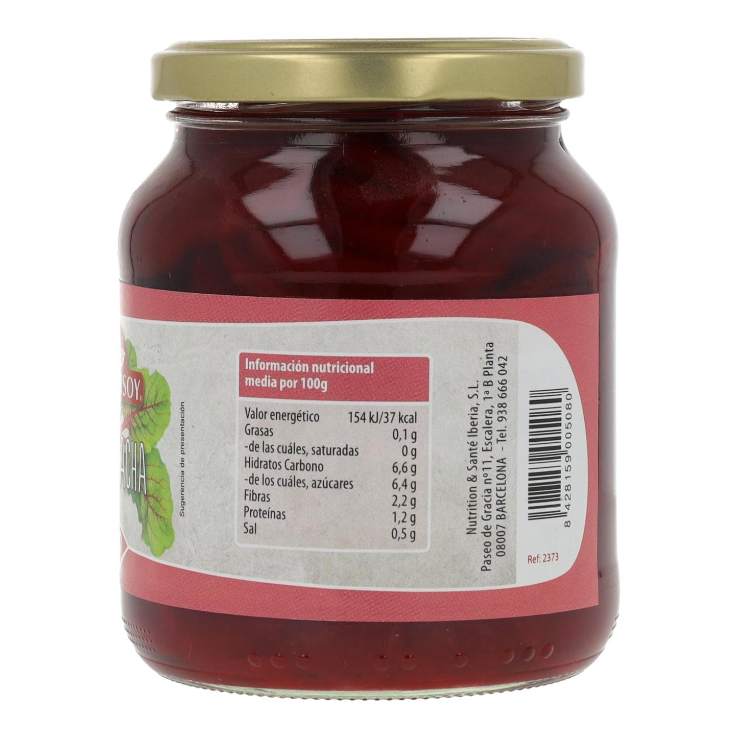 Rote Bete,  340 g. Natursoy