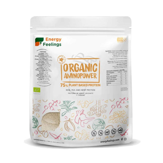Organic Aminopower ECO 75% vanilla Energy Feelings 500 g