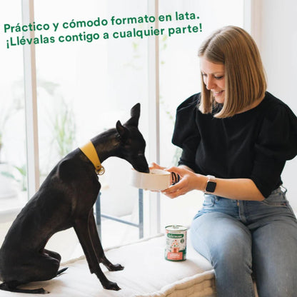 Pack of 6 Wild Balance salmon and pork fisherman's stew for dogs 400 g