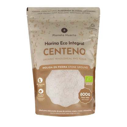 Farine de seigle complète Eco Planeta Huerto 800 g