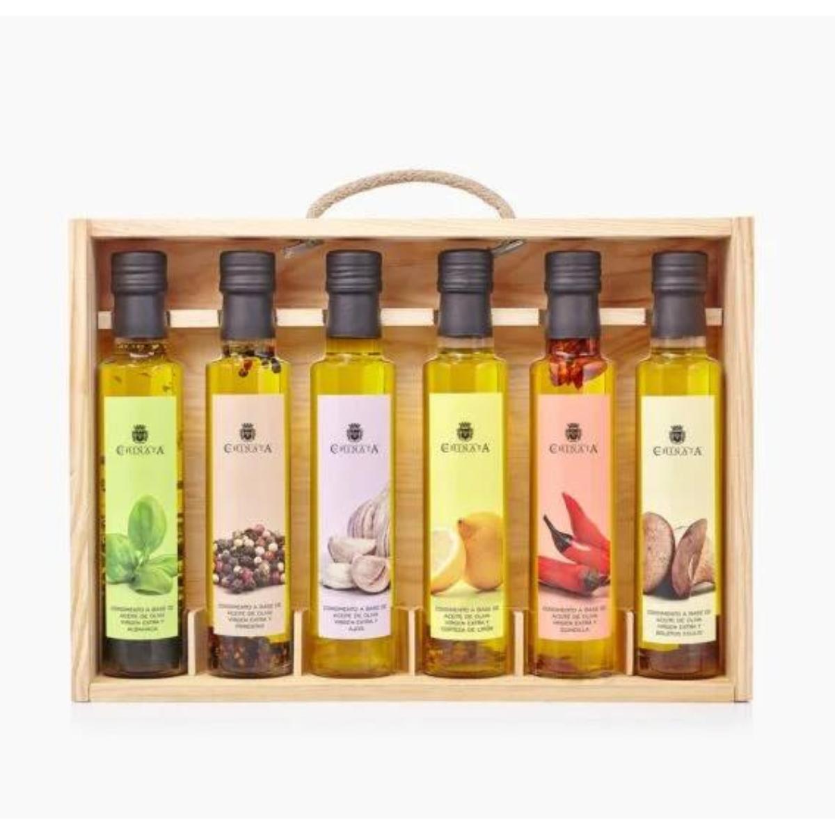 Set med 6 kryddor La Chinata 250 ml