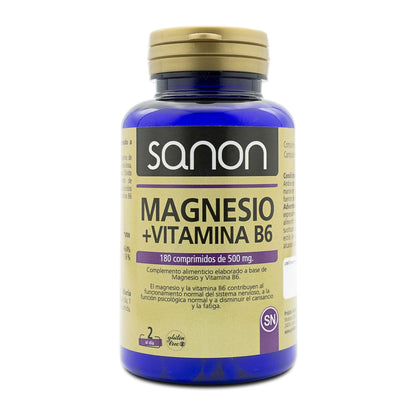 Magnesio + Vitamina B6 SANON 180 compresse da 500 mg