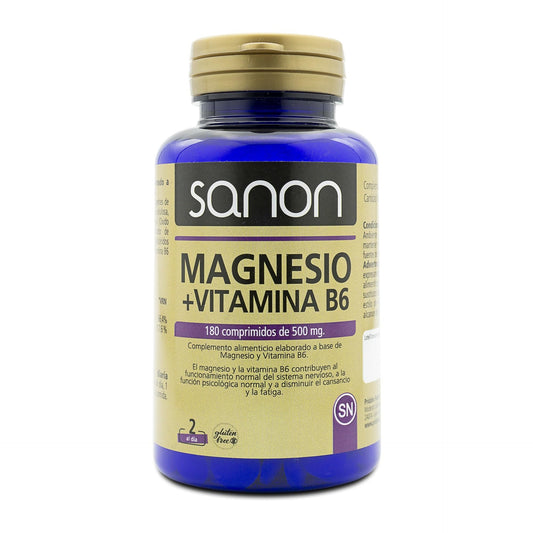 Magnez + witamina B6 SANON 180 tabletek po 500 mg