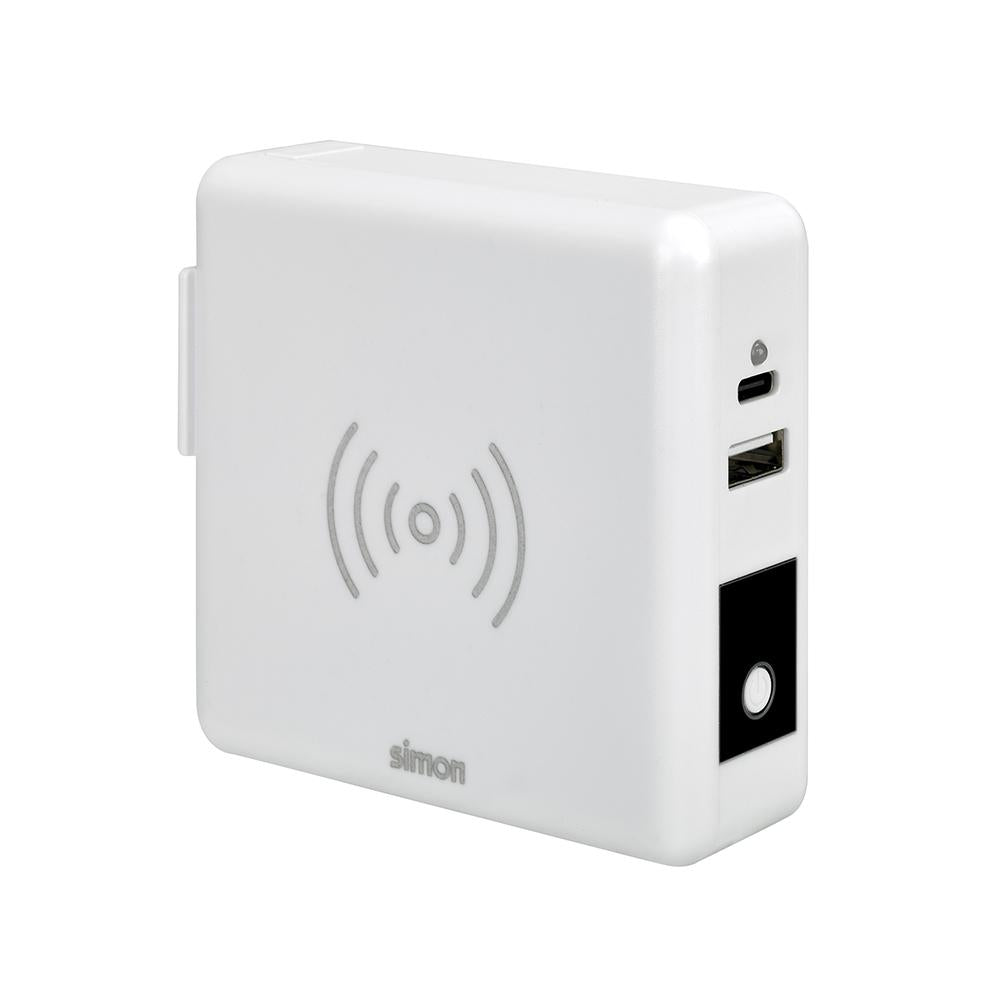 Simon wireless charger with battery