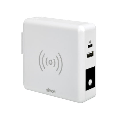 Simon wireless charger with battery