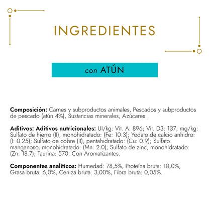 GOURMET GOLD Fondant Atún Comida húmeda  85 g