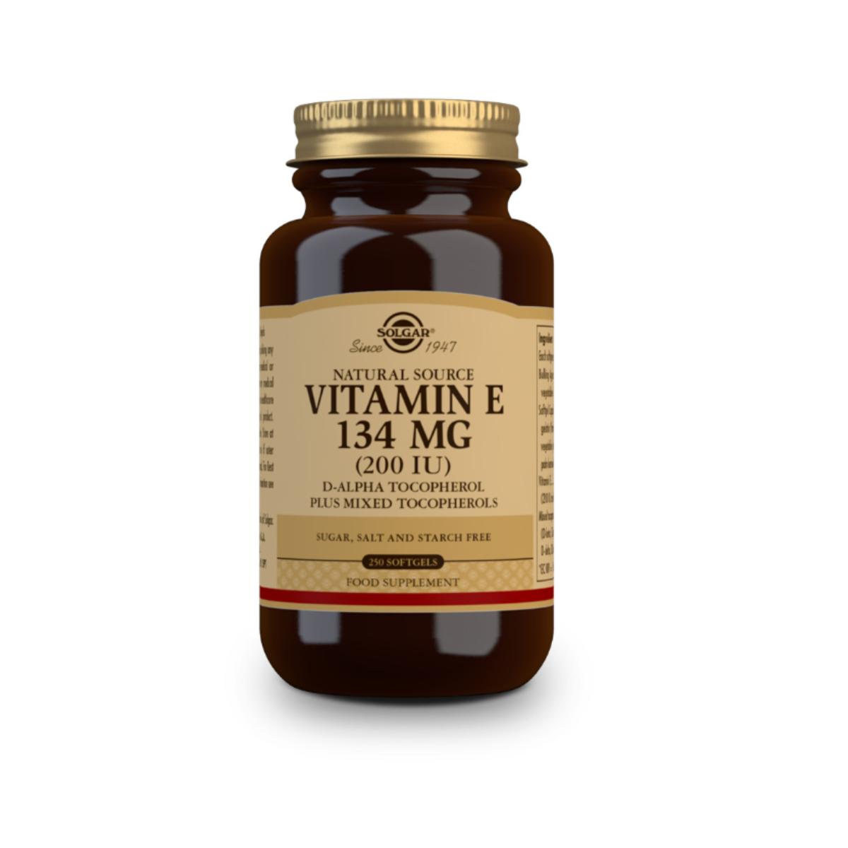 Vitamina E 200 UI 134 mg  50 capsule