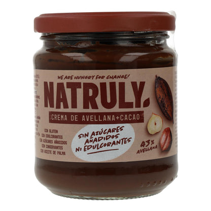 Confezione da 6 creme al cacao e nocciole Natruly 285 g