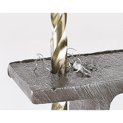 3 forets hélicoïdaux HSS rectifiés à queue ronde pour métal Wolfcraft Ø 2,5 mm