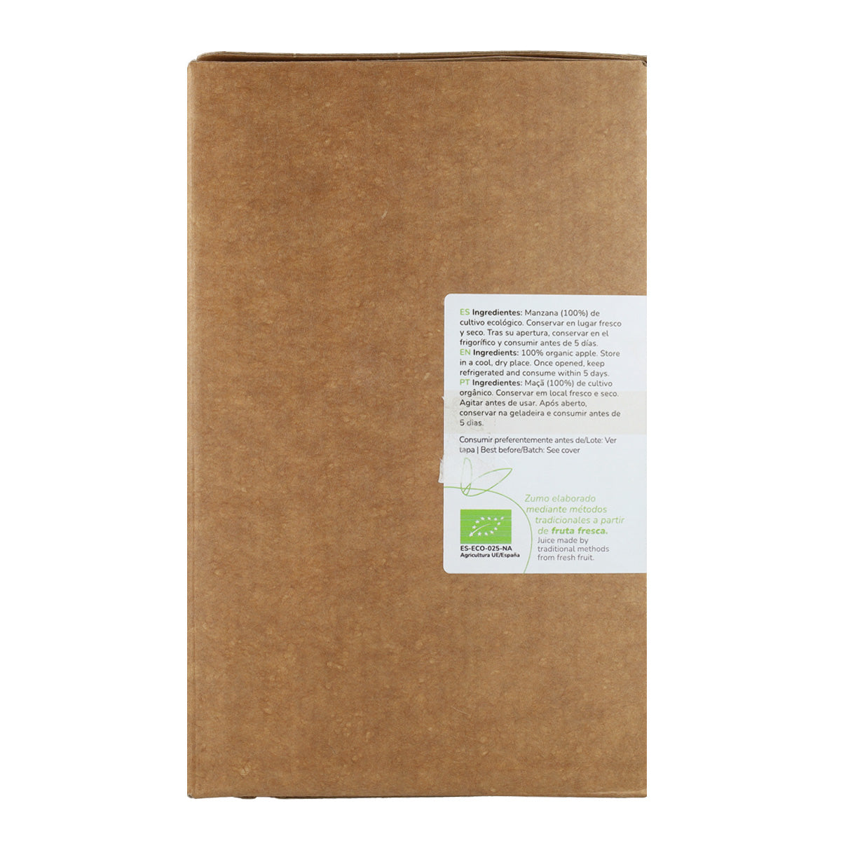 Sok jabłkowy 100% wyciskany Eco Bag in Box Planeta Huerto 3 l