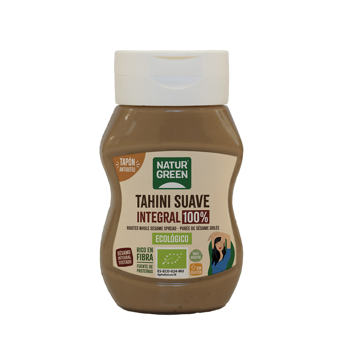 Bio-Tahini mild, vollkörnig, tropffrei NaturGreen 270 g