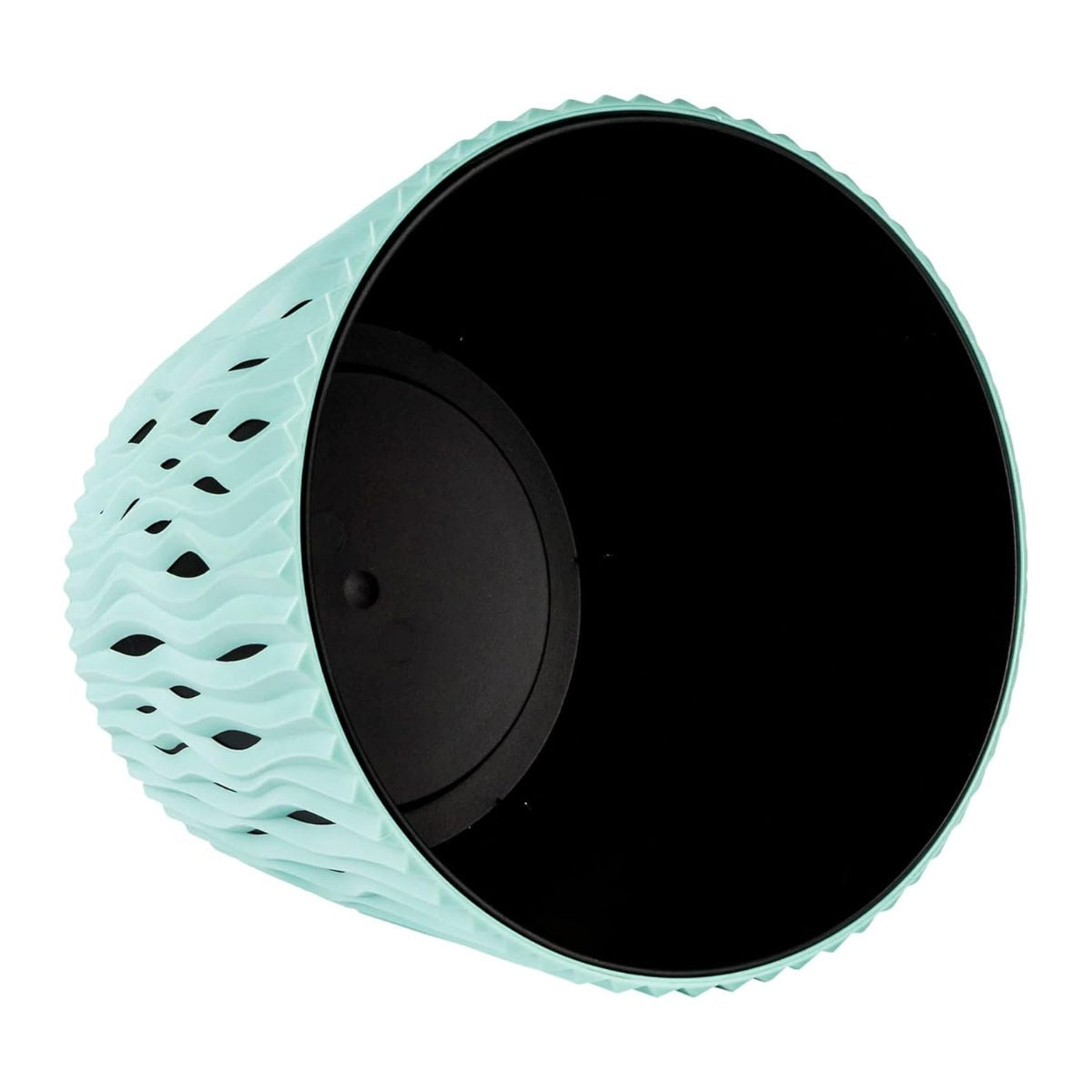 Duna pot with turquoise insert D 22 x 19