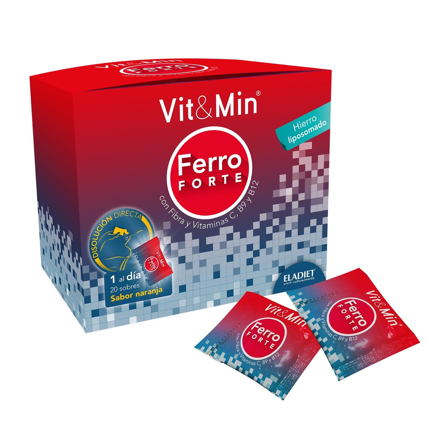 Ferro forte Vit&min Eladiet 20 påsar