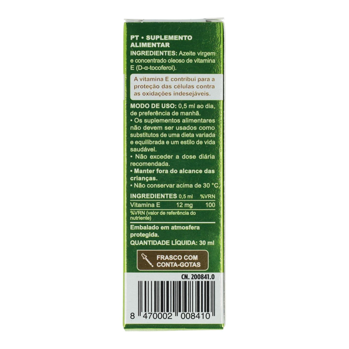 Vloeibare vitamine E Marnys, 30 ml